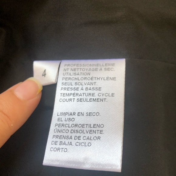 Doncaster Black & Purple Dressy Jacket Size 4 - Picture 6 of 7